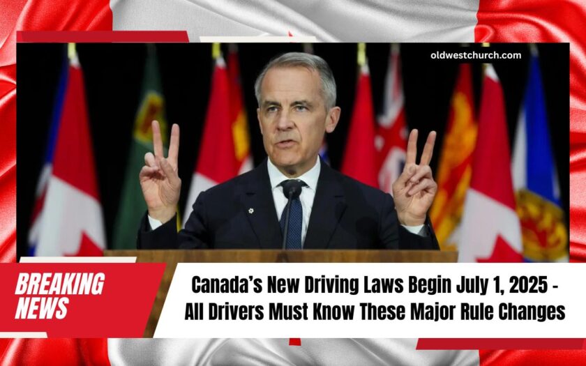Canada’s New Driving Laws Begin July 1, 2025 – All Drivers Must Know These Major Rule Changes
